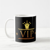 Tasse de café élégante d'affaires de l'or VIP (Gauche)