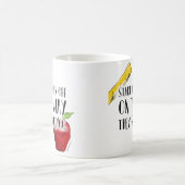 Tasse de café élémentaire de maître d'école (Centre)