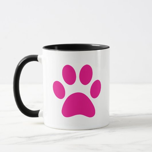 Tasse de café Empreinte de patte (Gauche)