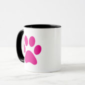Tasse de café Empreinte de patte (Devant gauche)
