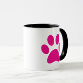 Tasse de café Empreinte de patte (Devant droit)