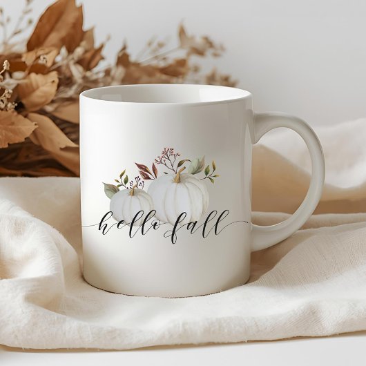 Tasse de café en calligraphie Festive Pumpkin Hell