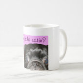 Tasse de café en céramique de Whatcha Eatin (Devant droit)