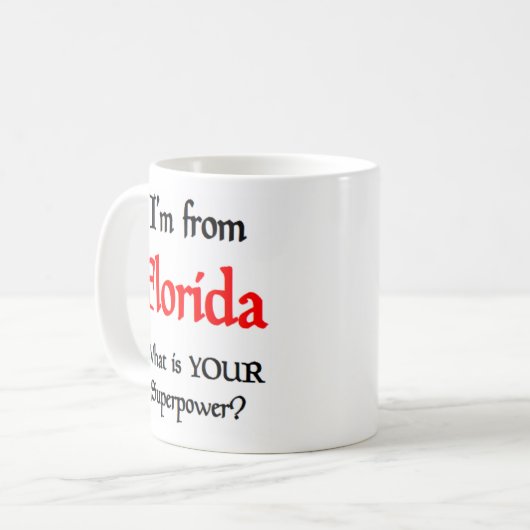 tasse de café en floride (Devant gauche)