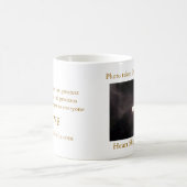 tasse de café en forme de coeur de lune (Centre)