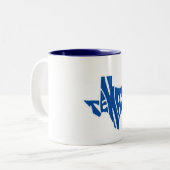 Tasse de café en forme d'état du Texas (Devant gauche)