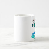 Tasse de café en verre de Stoop de mer (Centre)