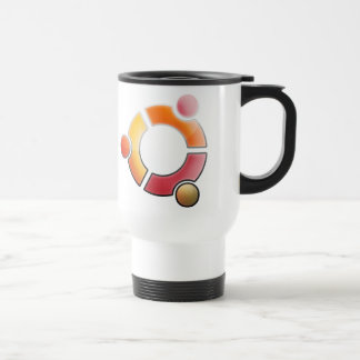 Tasse de café en verre d'Ubuntu