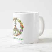 Tasse de café enorme de ferme de 3 garçons (Devant droit)