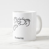 Tasse de café enorme de RazzBerry (Devant droit)