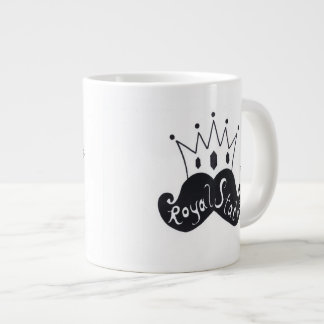 Tasse de café enorme royale de Stache