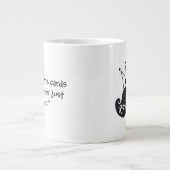 Tasse de café enorme royale de Stache (Devant)