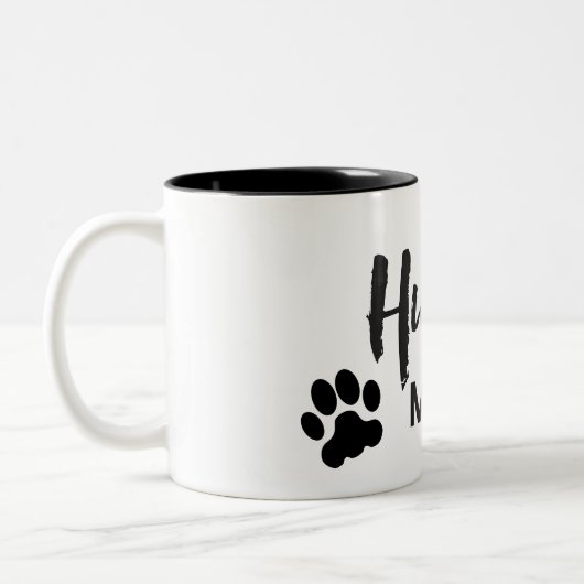 Tasse de café enrouée de maman (Gauche)