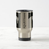 Tasse de café équestre de silhouette de cheval de (Centre)