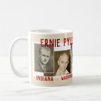Tasse de café Ernie Pyle Indiana WWII