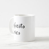 Tasse de café espagnole de Cafecito Rico (Devant gauche)