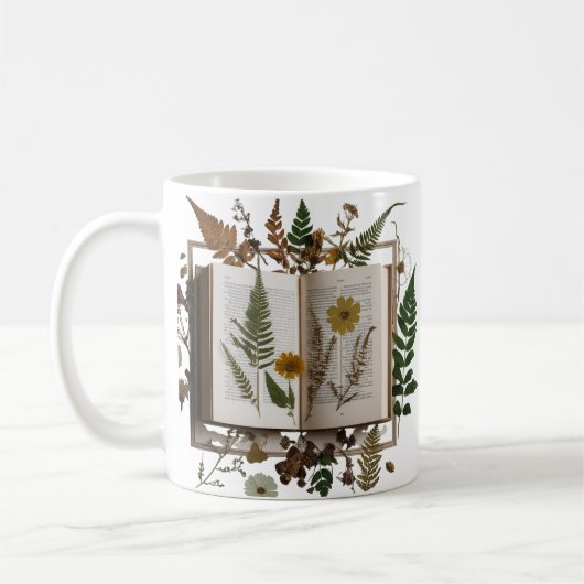 Tasse de café esthétique et livresque – Chaton fan (Gauche)