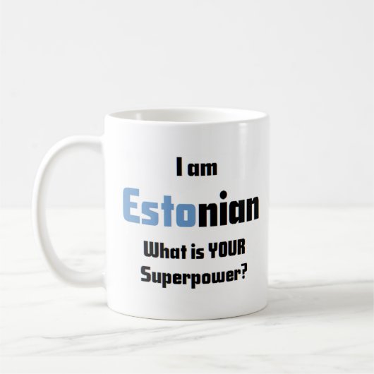 tasse de café estonienne (Gauche)