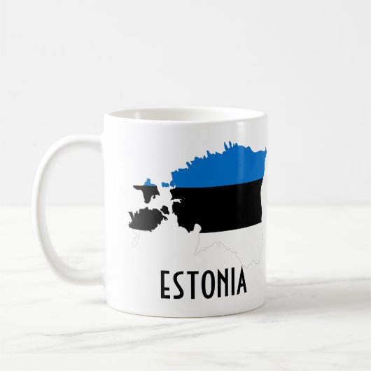 Tasse de café estonienne en Estonie (Gauche)
