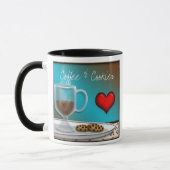 Tasse de café et de biscuits (Gauche)