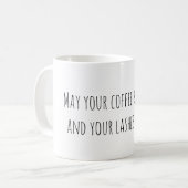 Tasse de café et de café de cil (Devant gauche)