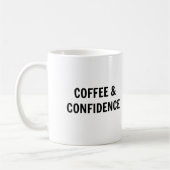 Tasse de café et de café de confiance (Gauche)
