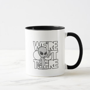 Tasse de café étrangère grise