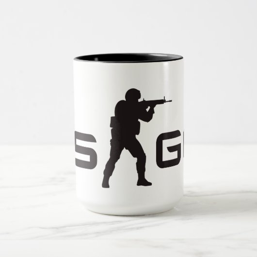 Tasse de café exclusive de KinGaming CSGO (Centre)