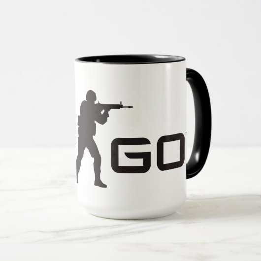 Tasse de café exclusive de KinGaming CSGO (Devant droit)
