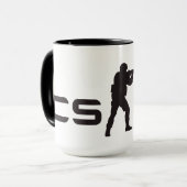 Tasse de café exclusive de KinGaming CSGO (Devant gauche)