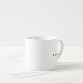 Tasse de café express - AMOUR (Devant droit)