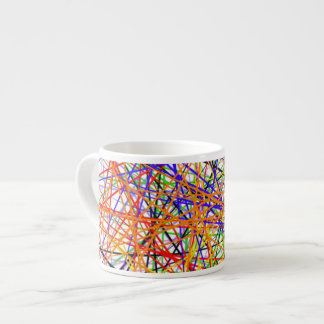 Tasse de café express avec la conception abstraite