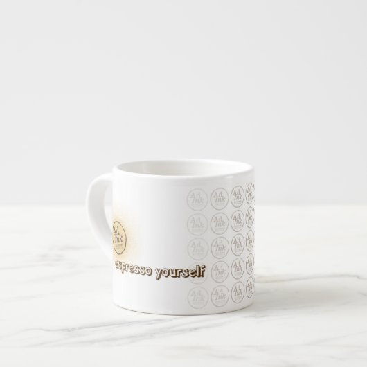 Tasse de café express d'AdInk (Devant gauche)