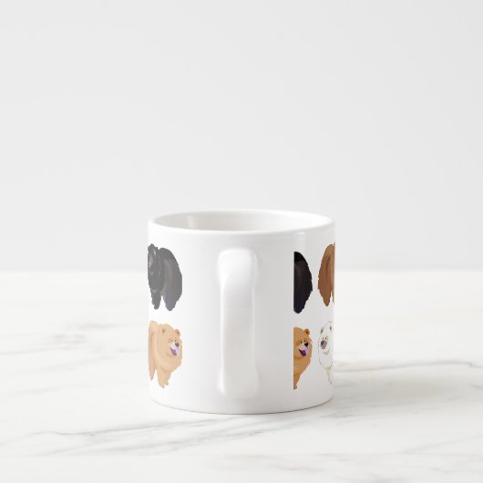 tasse de café express de bouffe de bouffe (Dos)