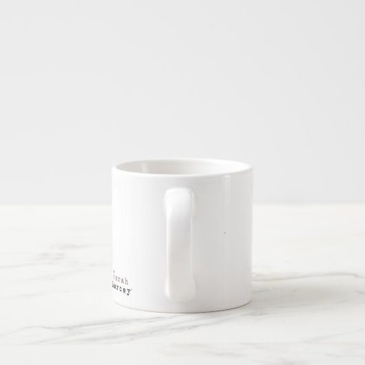 Tasse de café express de Fox (3/4) (Dos)