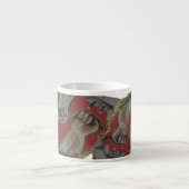 Tasse de café express de graffiti de mur de Berlin (Devant)