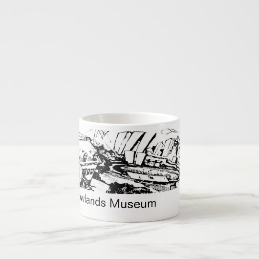 Tasse de café express de musée de prés (graphique (Devant)