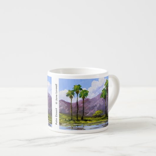 Tasse de café express de Palm Desert (Devant droit)