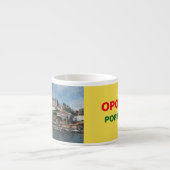 Tasse de café express de panorama de Porto (Devant)
