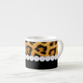 Tasse de café express de poster de animal (Devant droit)