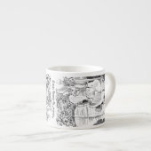 Tasse de café express de Violini par Debby Wang (Devant droit)