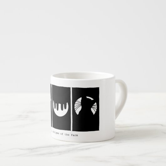 Tasse de café express :  Éclipse totale de la (Devant droit)