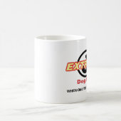Tasse de café extrême blanche simple de carburant (Centre)