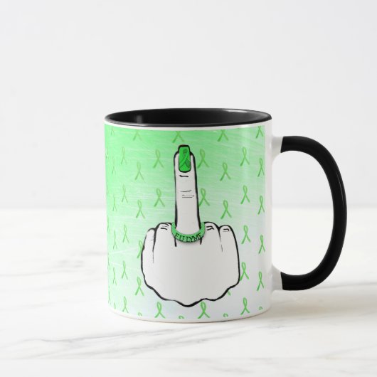 Tasse de café F Off Maladie de Lyme (Droite)