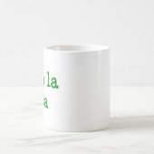Tasse de café Fa la la la la (Centre)