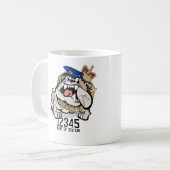 Tasse de café fâchée de chien de police de TAS (Devant gauche)