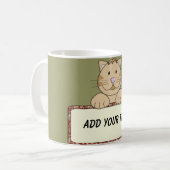 Tasse de café faite sur commande de chat des (Devant gauche)