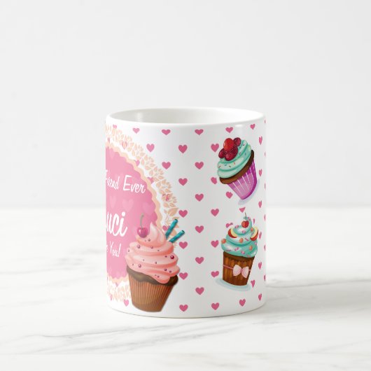 Tasse de café faite sur commande de meilleur ami (Centre)