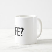 TASSE DE CAFÉ FAITE SUR COMMANDE DES TEXTES (Devant droit)