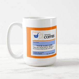 Tasse de café faite sur commande drôle de